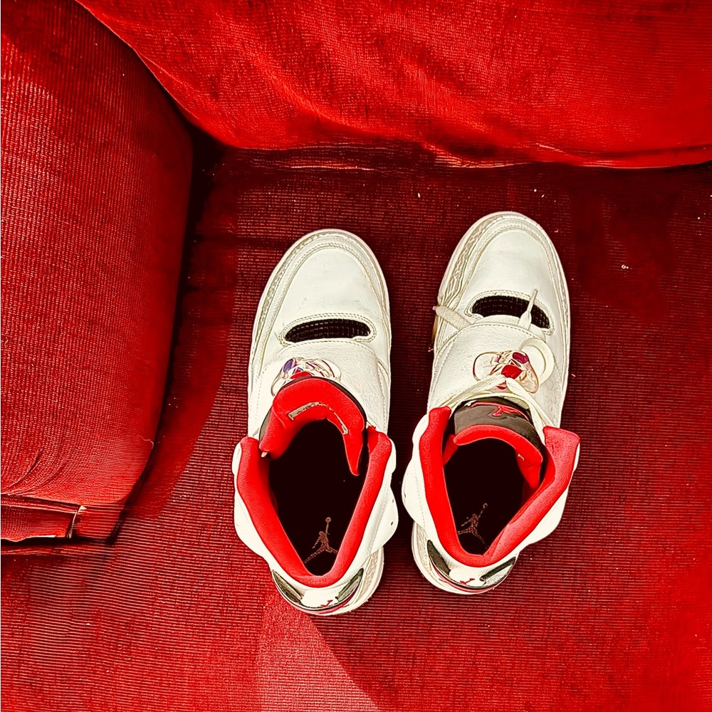 Nike Air Jordan Son of Mars “Fire Red” 512245-112 White/Gym Red/black **SOLD* - Picture 8 of 12